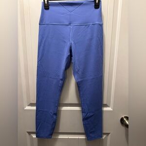 CRZ YOGA Women’s Leggings in Ocean Blue